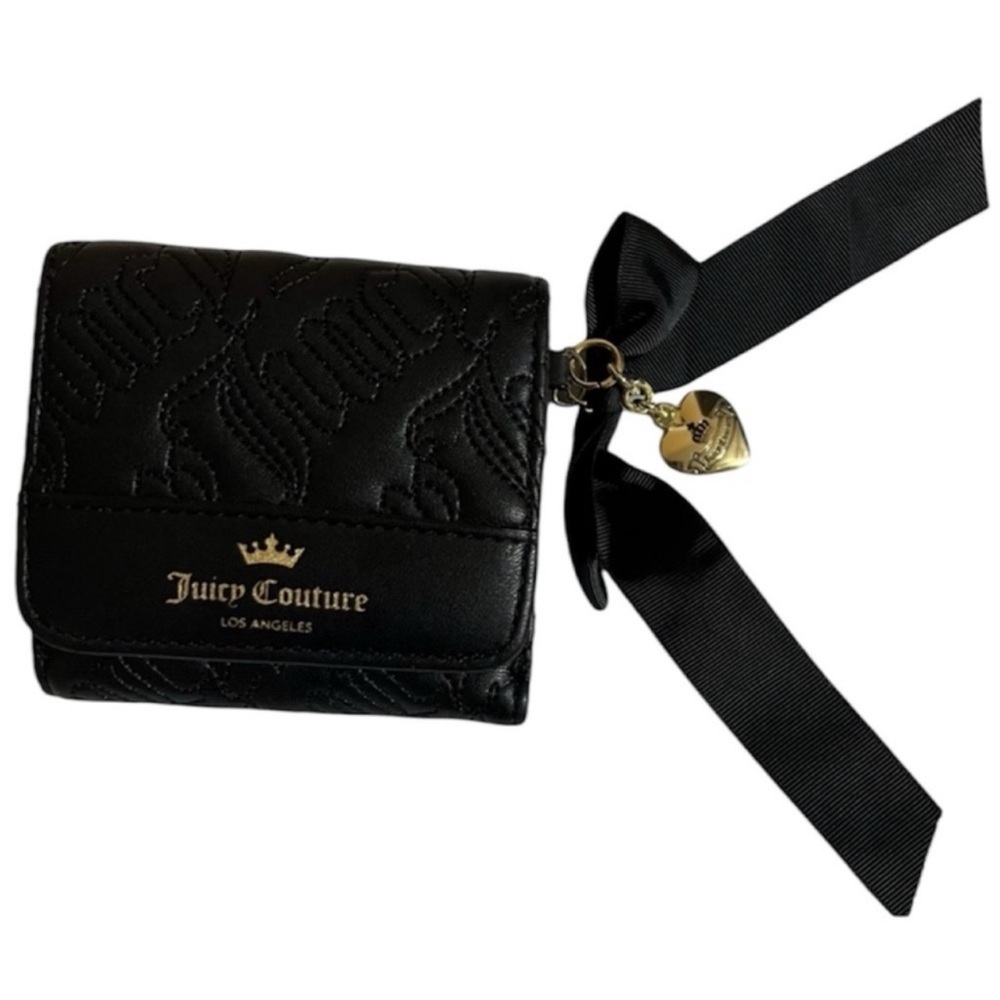 Juicy Couture Chain My Heart Mini Zip Around Wallet